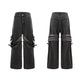 【25s Apr.】Vintage Heavy Belted Flare Denim Pants