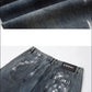 【25s Jul.】Vintage Stitching Heavy Washed Jeans