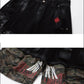 【25s Jul.】Stitching Camouflage Denim Shorts