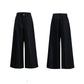 【25s Aug.】Liquid Glossy Flowy Straight-Leg Trousers