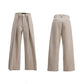 【25s Aug.】Deconstructed Pleated Relaxed-Fit Trousers