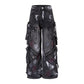 【25s Aug.】Graffiti Multi-Pocket Loose Draped Wide-Leg Jeans