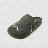 Top layer cowhide and cork Birkenstocks Shoes ArtsKoreanMan