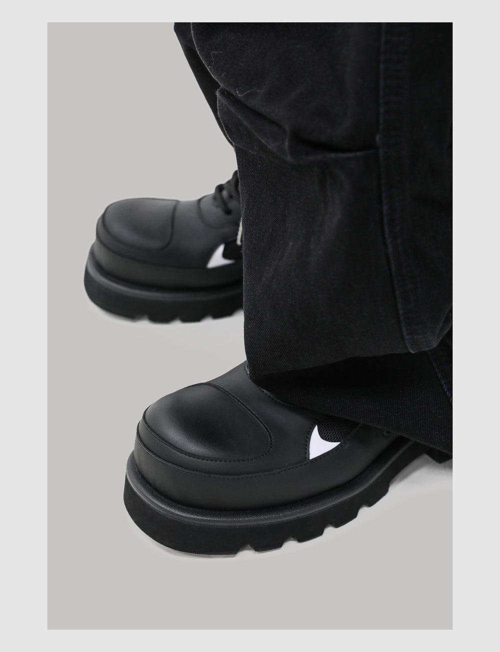 Deconstructed Athletic Thick-soled Casual Derby Shoes ArtsKoreanMan