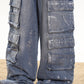 【24s March.】Coated Large Pocket Jeans