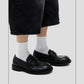 Elegant Minimalist Leather Loafers