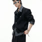 【25s Aug.】Fake Two-piece Shirt And Cardigan Hoodie Set