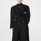 【24s Dec.】Thick Metal Button Mid-length Coat ArtsKoreanMan