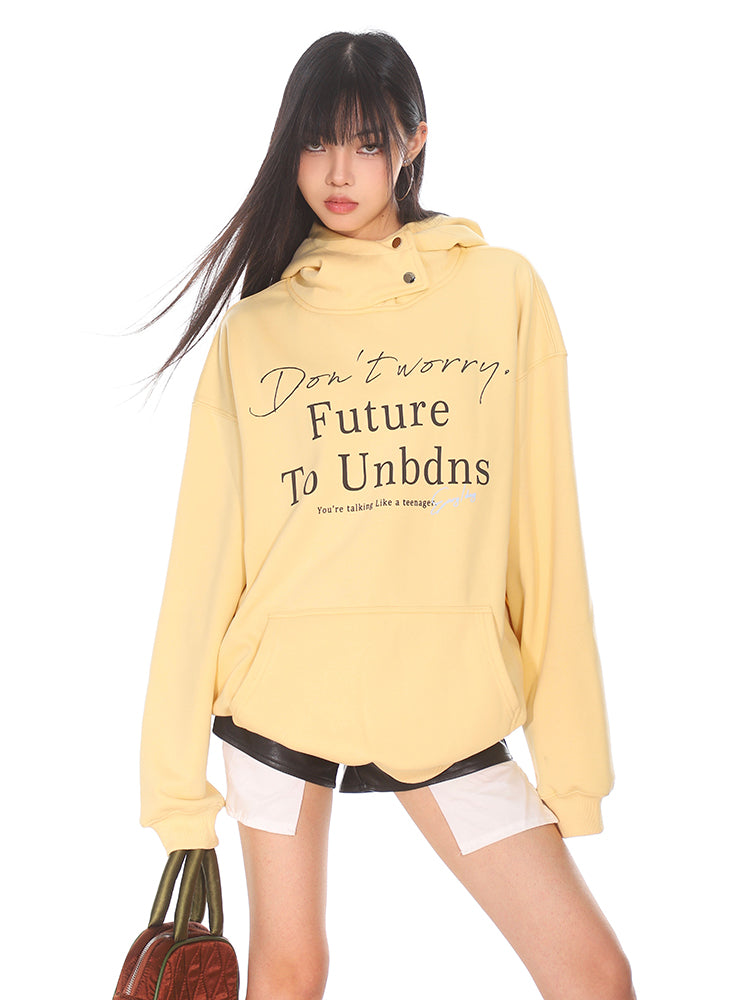 【24s Oct.】American Letter Embroidery Loose Hoodie ArtsKoreanMan