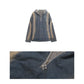 【25s Jan.】Vintage Washed Denim Distressed Hoodie