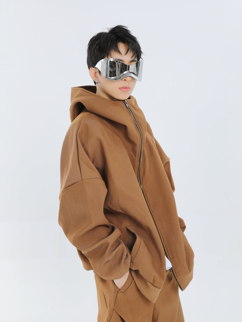 【23s September.】Double-zip Hooded Sweatshirt Set ArtsKoreanMan