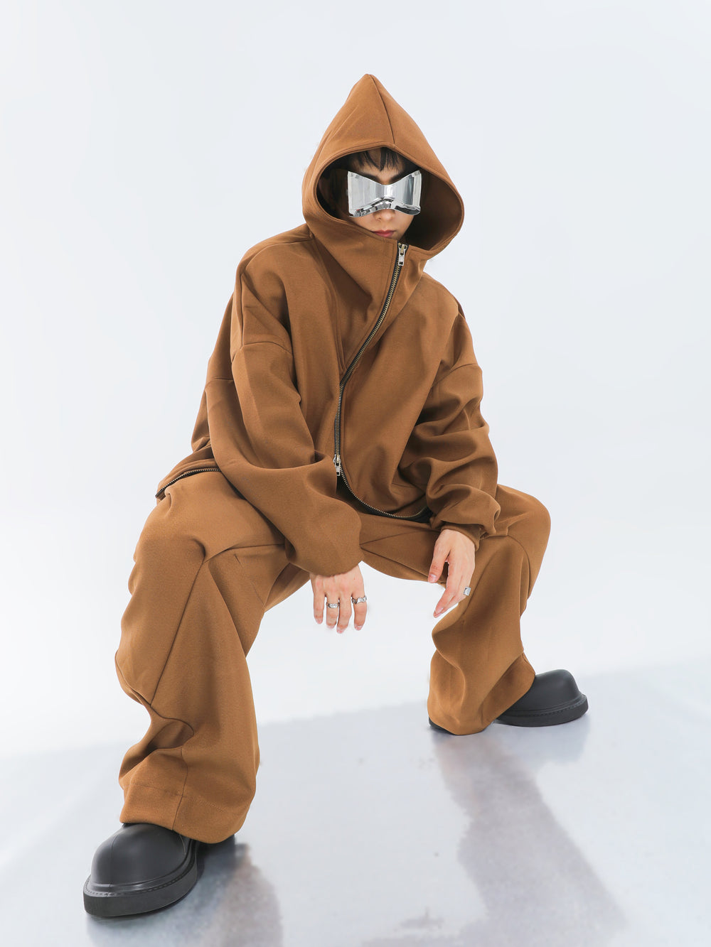 【23s September.】Double-zip Hooded Sweatshirt Set ArtsKoreanMan