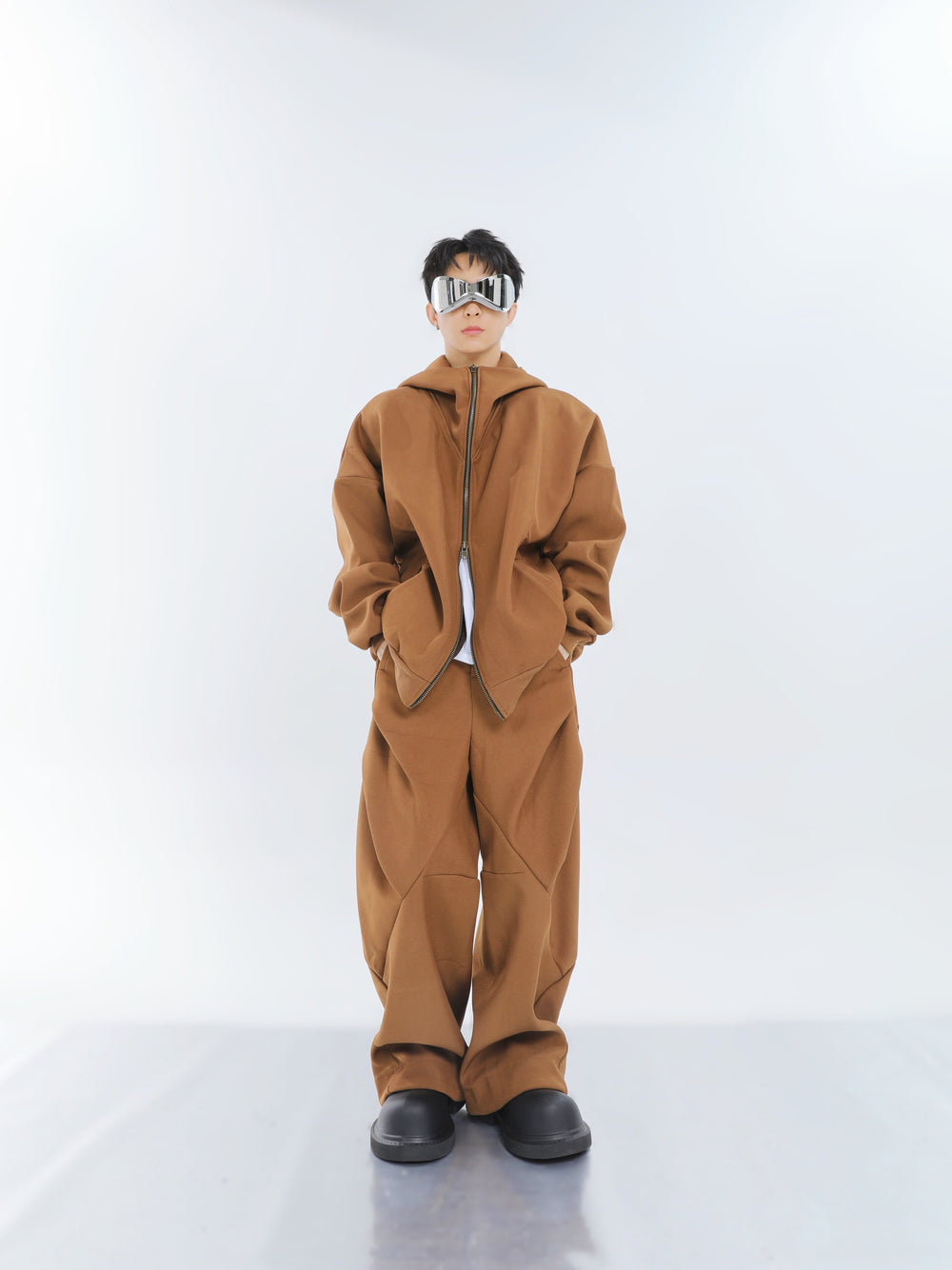 【23s September.】Double-zip Hooded Sweatshirt Set ArtsKoreanMan