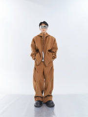 【23s September.】Double-zip Hooded Sweatshirt Set ArtsKoreanMan