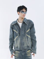 【23s September.】Vintage washed denim suit ArtsKoreanMan