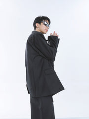 【23s September.】Belt Embellished Casual Suit ArtsKoreanMan