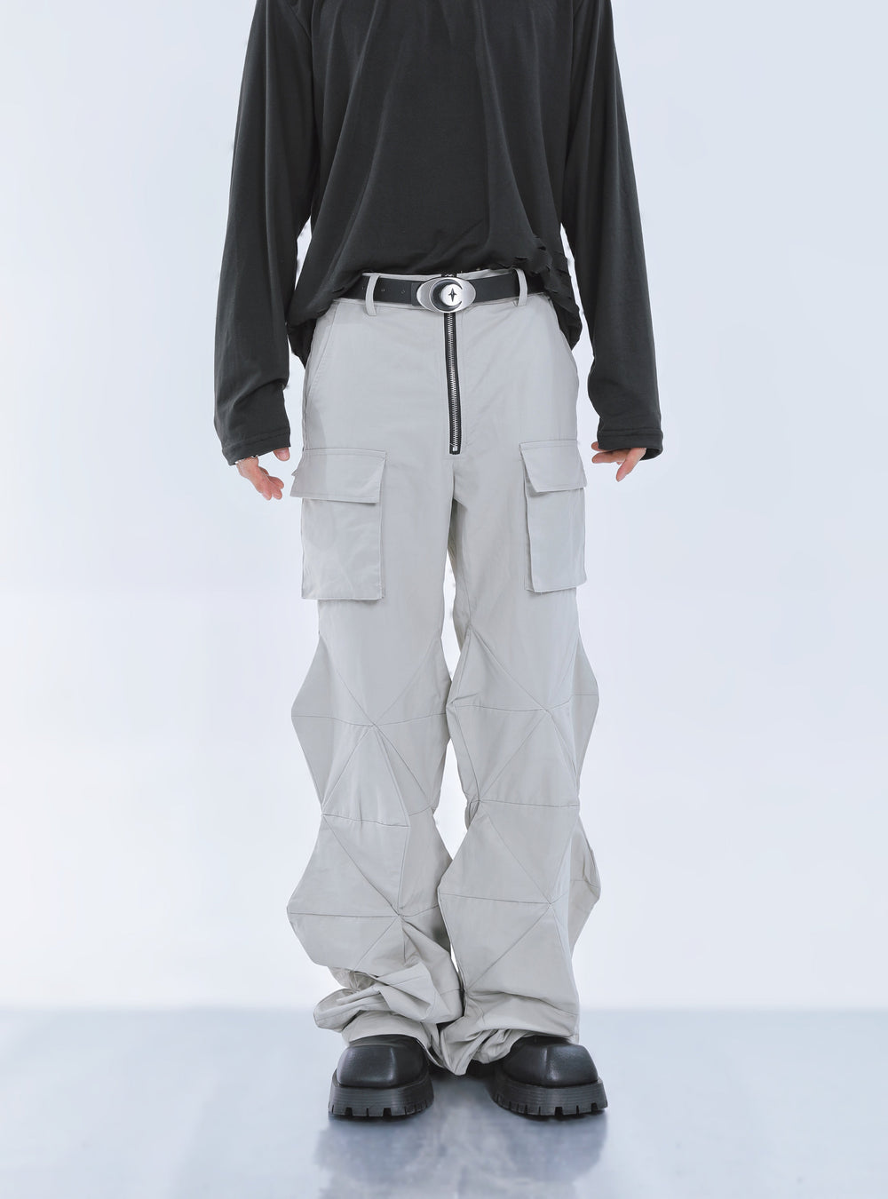 【23s September.】3D Cut Flared Casual Pants -M ArtsKoreanMan
