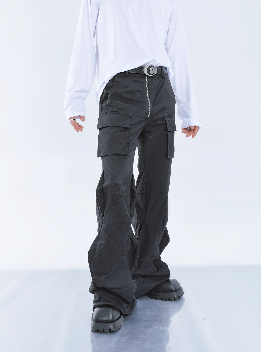 【23s September.】3D Cut Flared Casual Pants -M ArtsKoreanMan