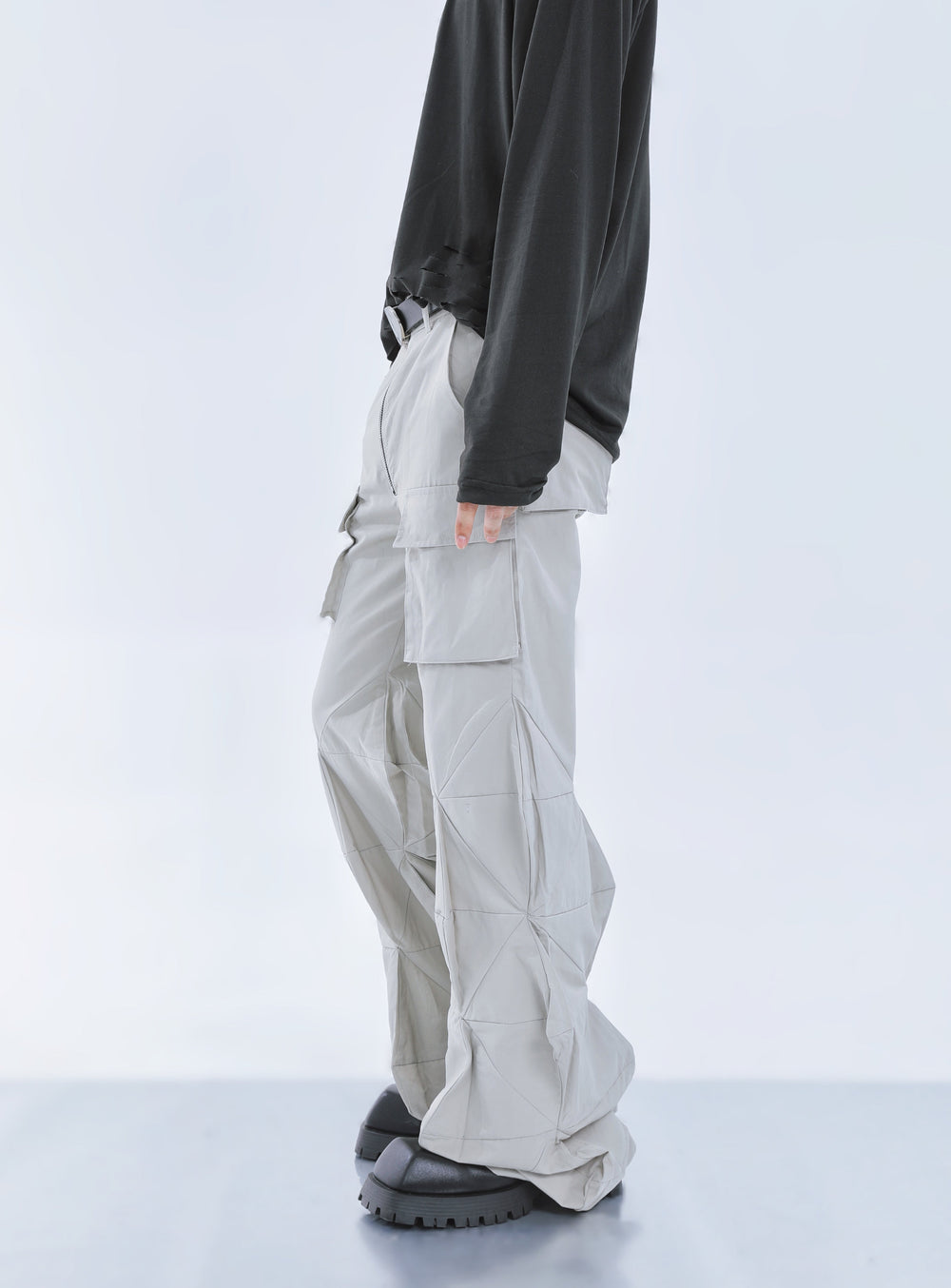 【23s September.】3D Cut Flared Casual Pants -M ArtsKoreanMan