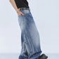 【23s September.】Niche Tie-dye Loose Wide-leg Jeans -M