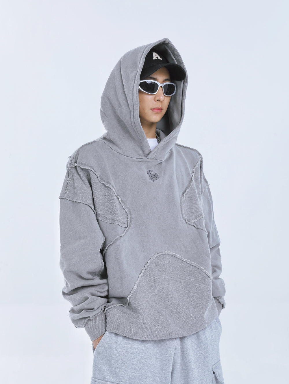 【23s September.】Solid Color High Street Hooded Sweater ArtsKoreanMan