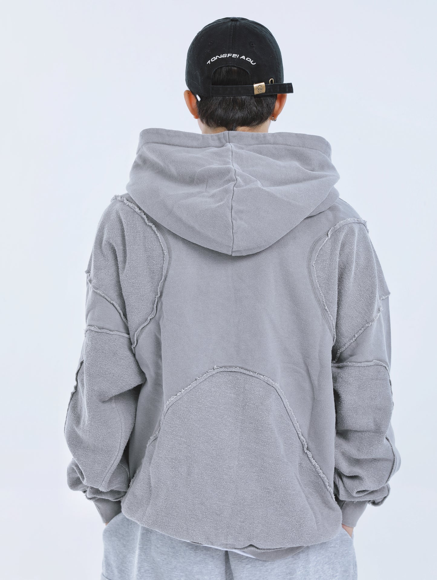 【23s September.】Solid Color High Street Hooded Sweater