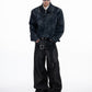 【25s Aug.】Pearl Deconstructed Textured Cropped Leather Jacket
