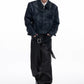 【25s Aug.】Pearl Deconstructed Textured Cropped Leather Jacket