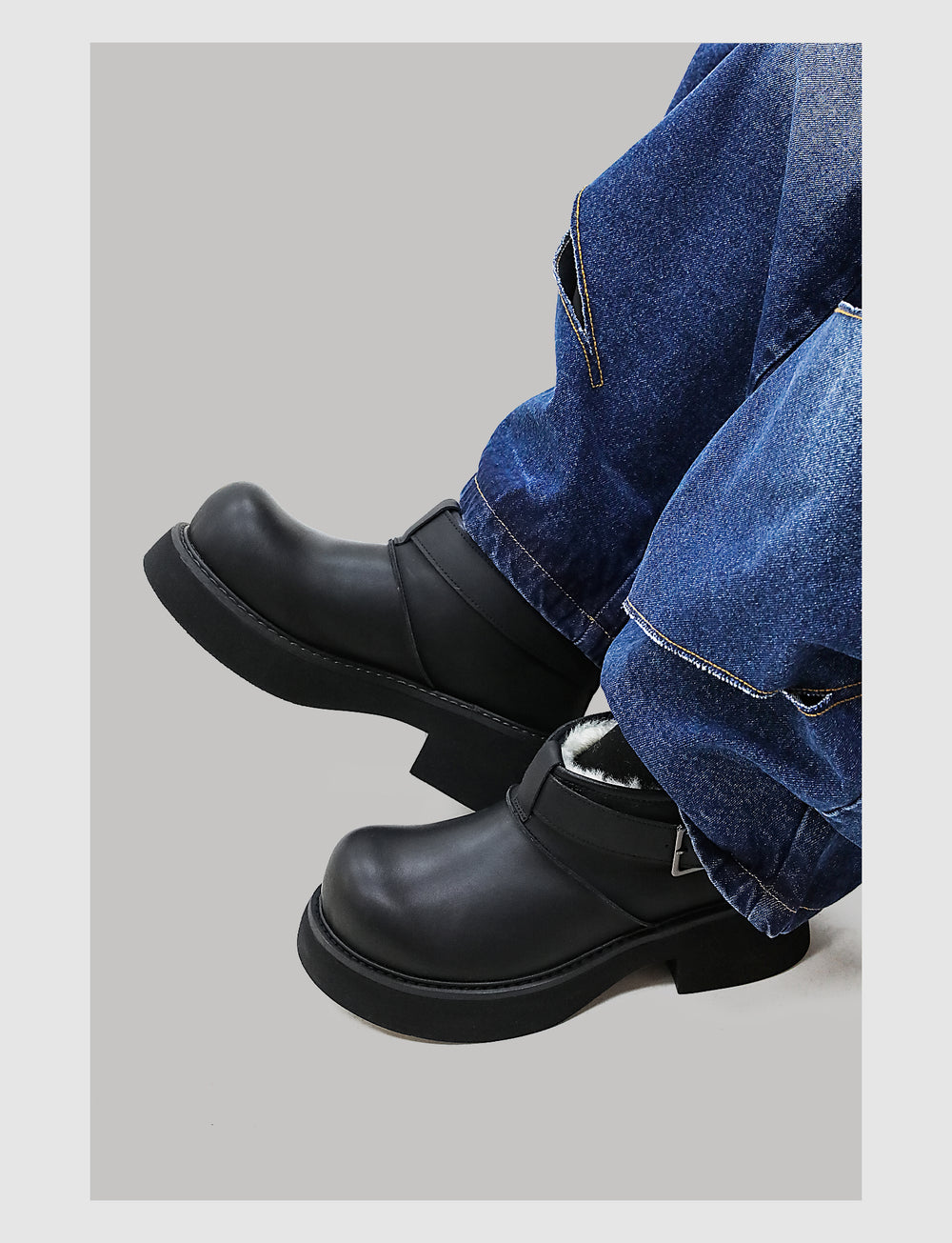 Fashionable and Warm Thick-soled Snow Boots ArtsKoreanMan