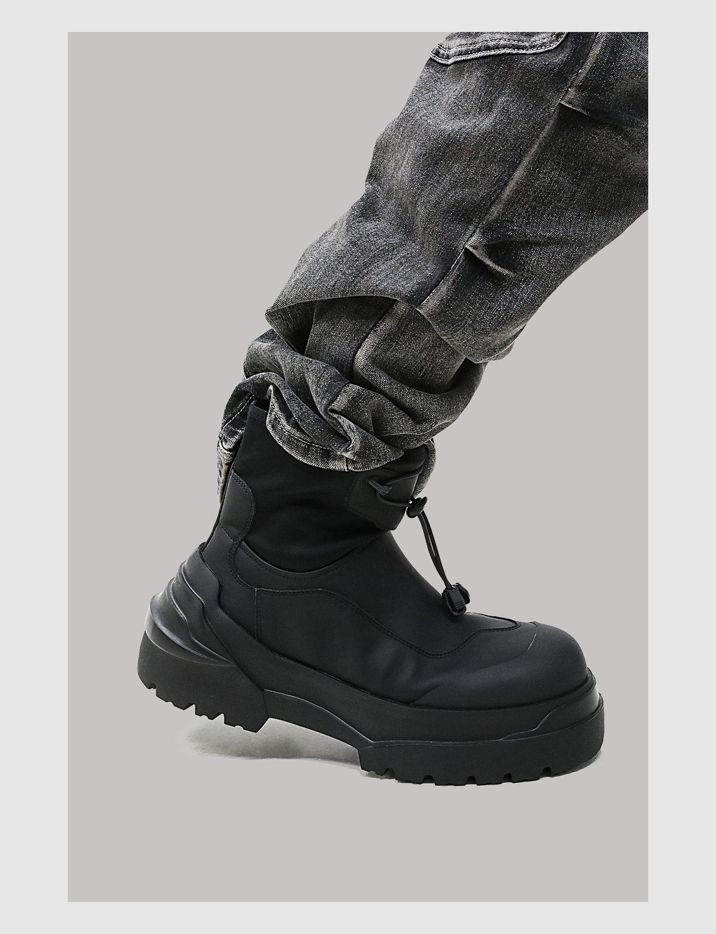 Vibe Style Outdoor Functional Thick Bottom Short Boots