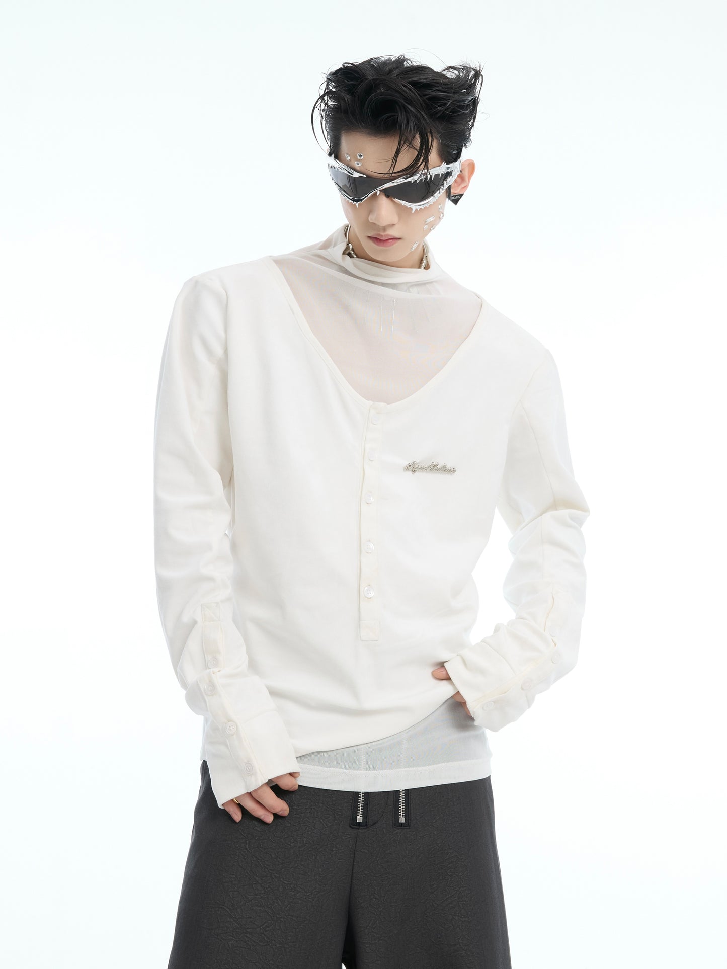 【25s Mar.】Fake Two-piece Long-sleeved T-shirt