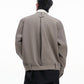 【25s Aug.】Asymmetric Button Vintage Collar Jacket