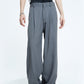 【23s September.】Double Layer High Waist Relaxed Pants -M