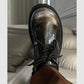 Thick-soled Gradient Derby Shoes