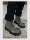 Deconstructed Thick-soled Martin Boots ArtsKoreanMan