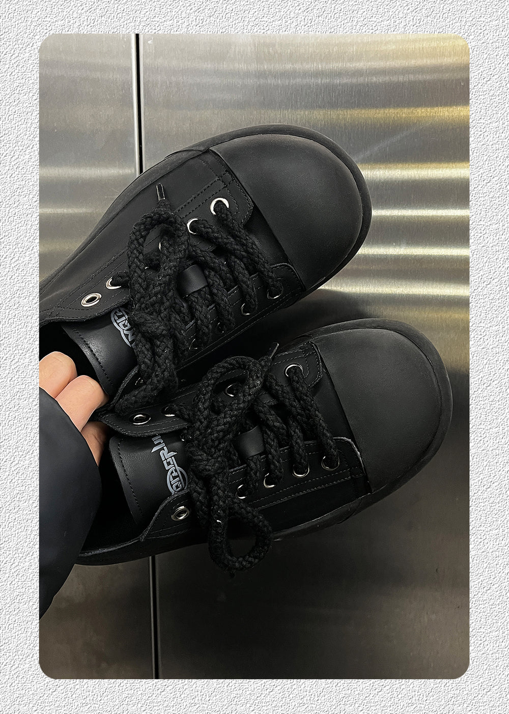 Mickey Style Big Toe Thick Sole Casual Shoes ArtsKoreanMan