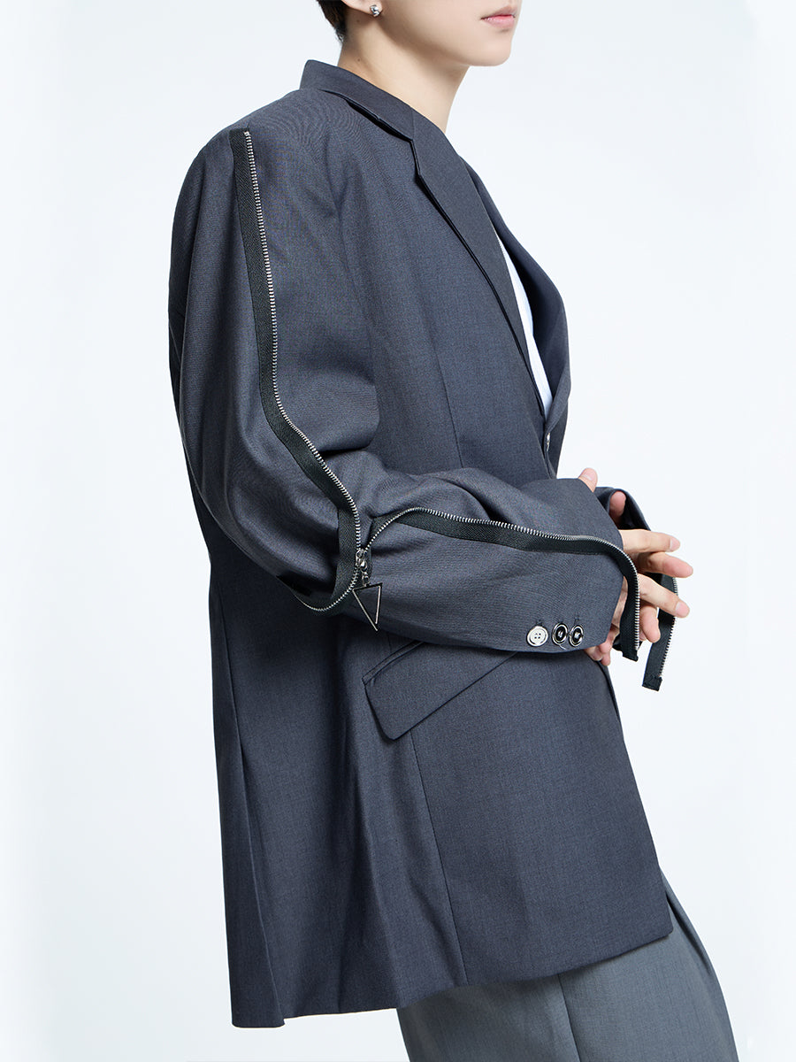 【23s September.】Metallic Embellished Blazer-L ArtsKoreanMan