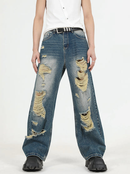 【23s July.】Vintage Ripped Jeans