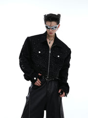 【24s Aug.】Flash Diamond Gradient Pioneer Gorgeous Short Jacket ArtsKoreanMan