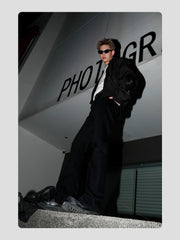 Polished Thick-soled Derby Shoes