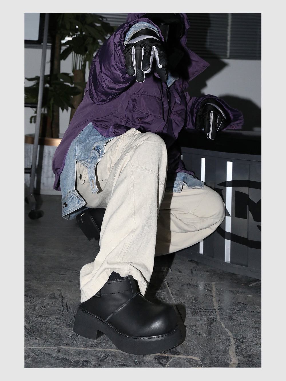 Fashionable and Warm Thick-soled Snow Boots ArtsKoreanMan