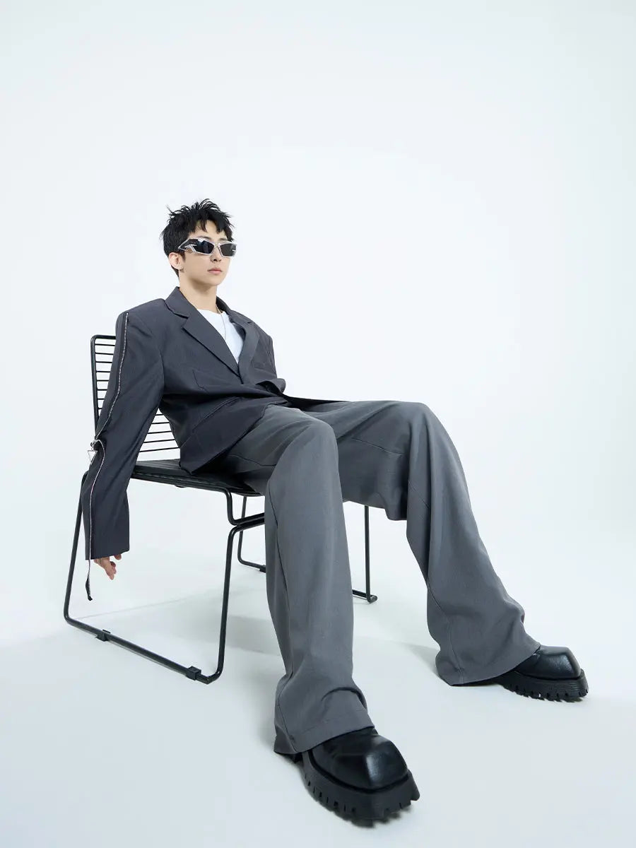 【23s September.】Metallic Embellished Blazer ArtsKoreanMan