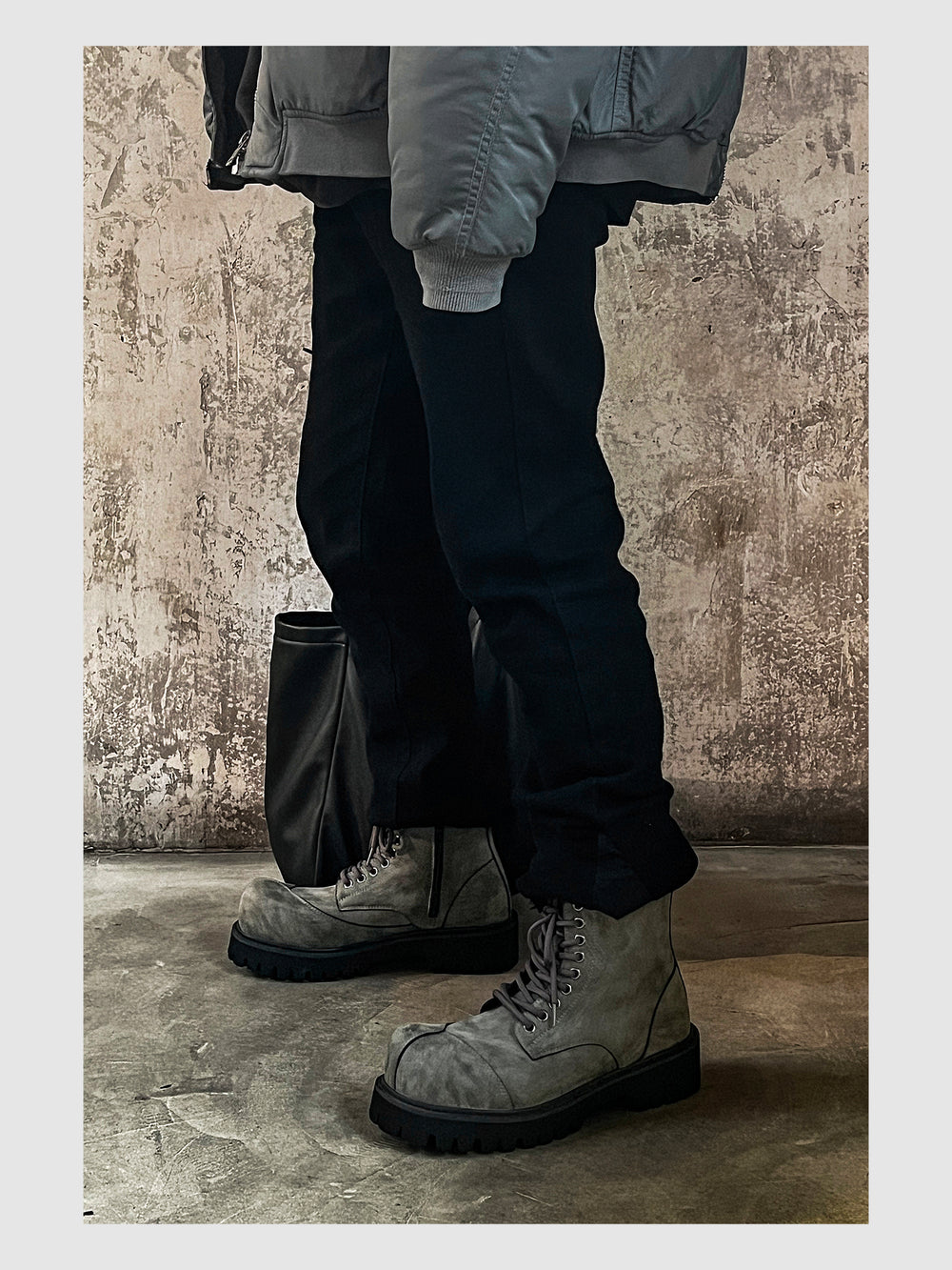 Deconstructed Thick-soled Martin Boots ArtsKoreanMan