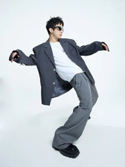 【23s September.】Metallic Embellished Blazer ArtsKoreanMan