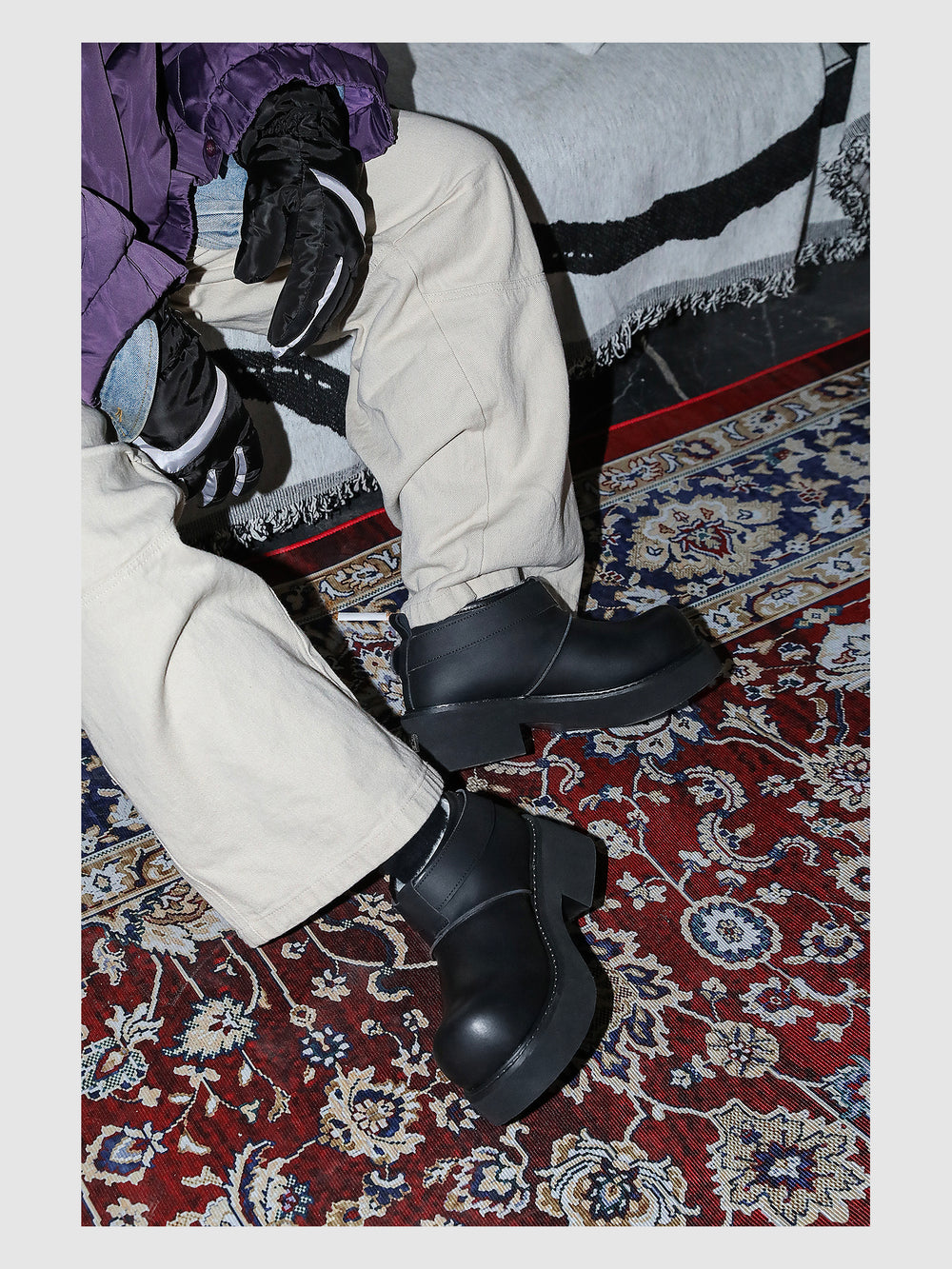 Fashionable and Warm Thick-soled Snow Boots ArtsKoreanMan