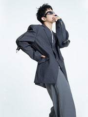 【23s September.】Metallic Embellished Blazer-L ArtsKoreanMan
