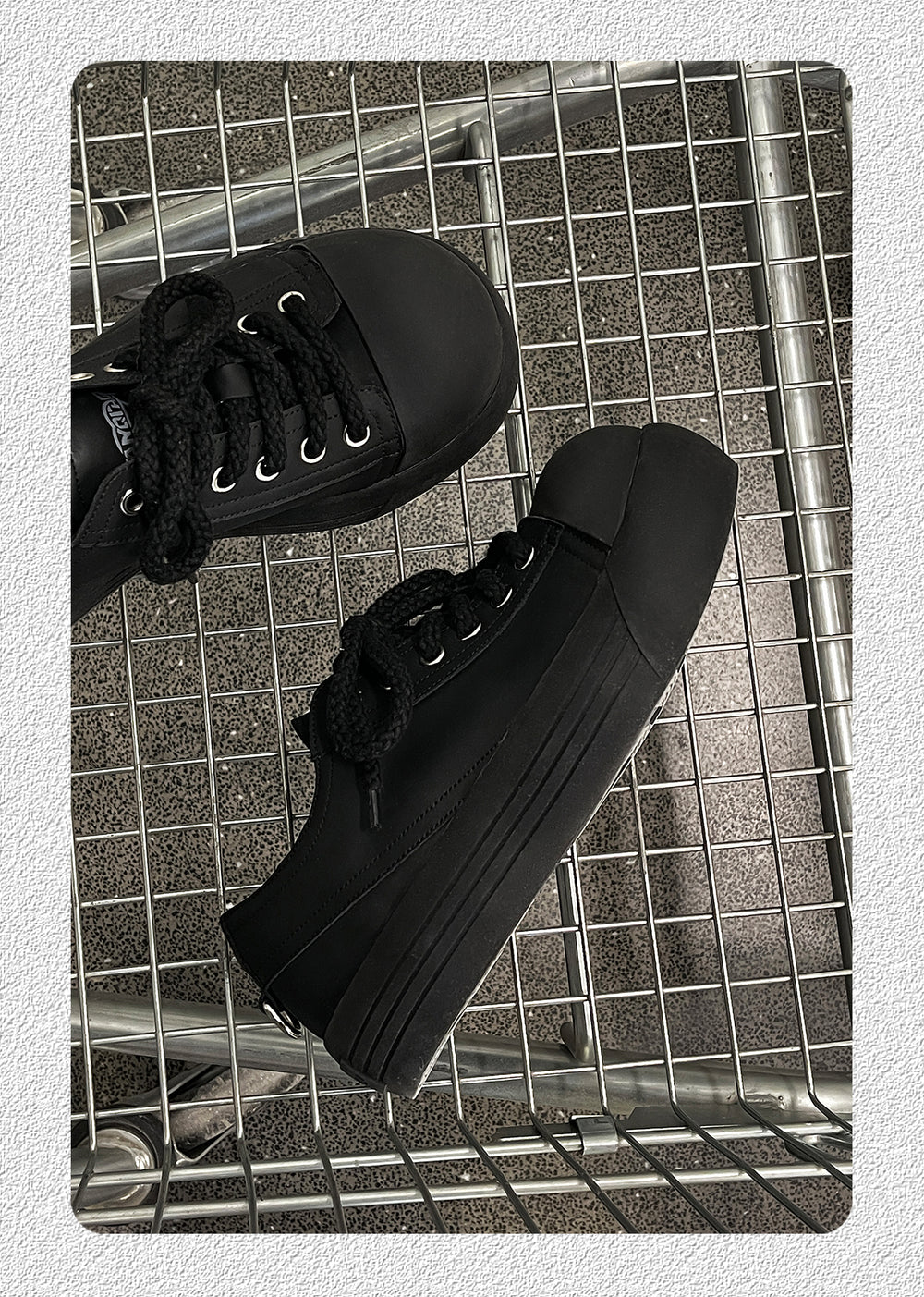 Mickey Style Big Toe Thick Sole Casual Shoes ArtsKoreanMan