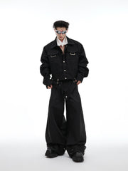 【24s Oct.】Mesh Design Casual Lapel Jacket ArtsKoreanMan