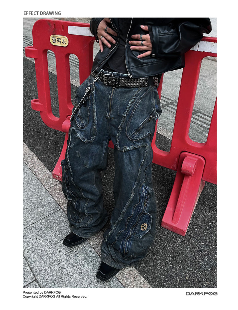 【25s Jan.】Deconstructed Distressed Jeans