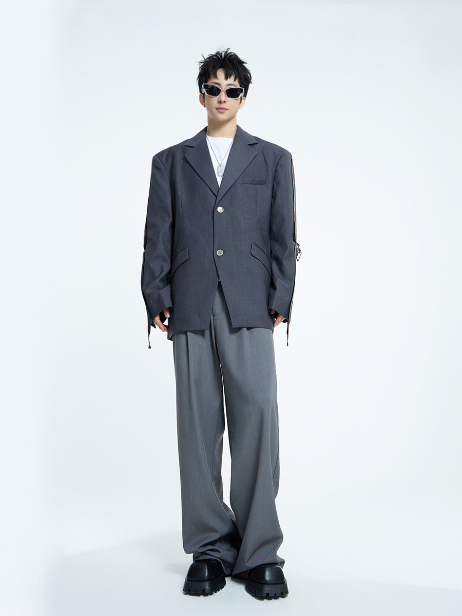 【23s September.】Metallic Embellished Blazer-L ArtsKoreanMan